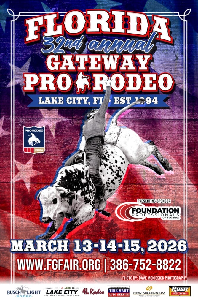 Florida Gateway Pro Rodeo Poster