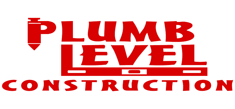 Plumb Level Construction Logo